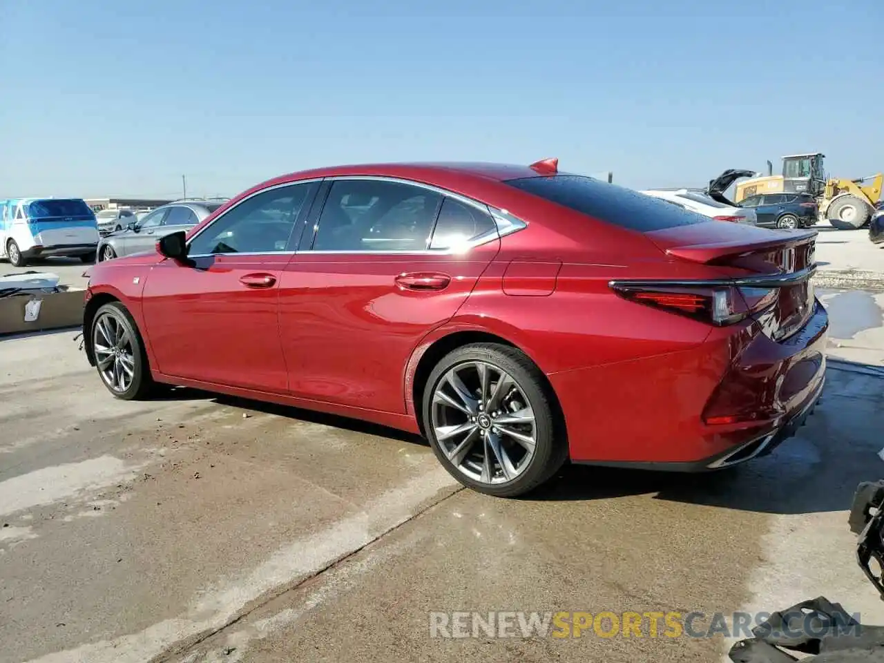 2 Photograph of a damaged car 58ABZ1B10KU035292 LEXUS ES350 2019