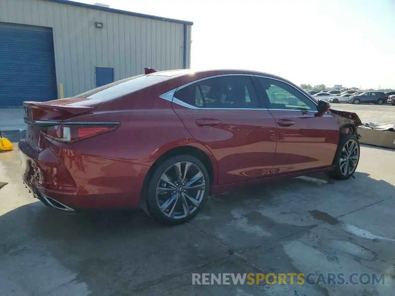 3 Photograph of a damaged car 58ABZ1B10KU035292 LEXUS ES350 2019