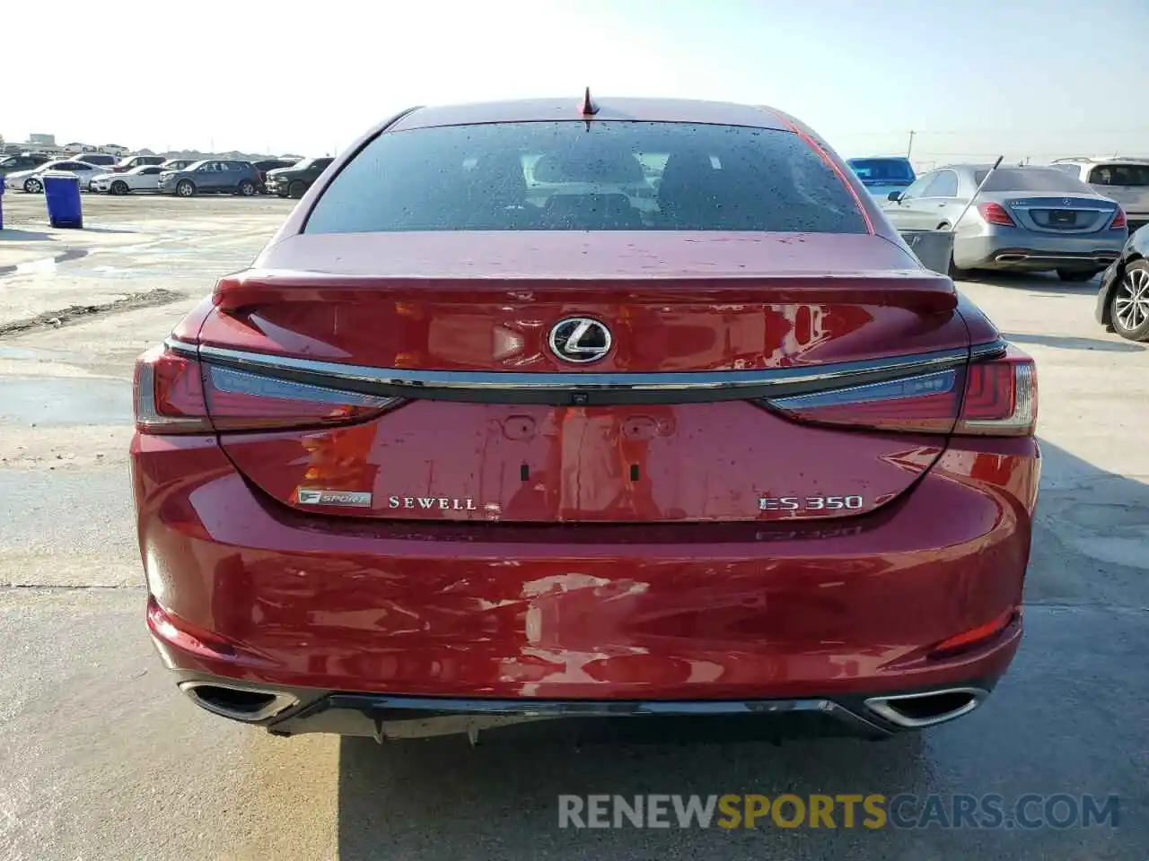 6 Photograph of a damaged car 58ABZ1B10KU035292 LEXUS ES350 2019