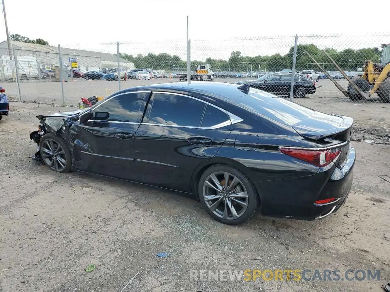 2 Photograph of a damaged car 58ABZ1B10KU038158 LEXUS ES350 2019