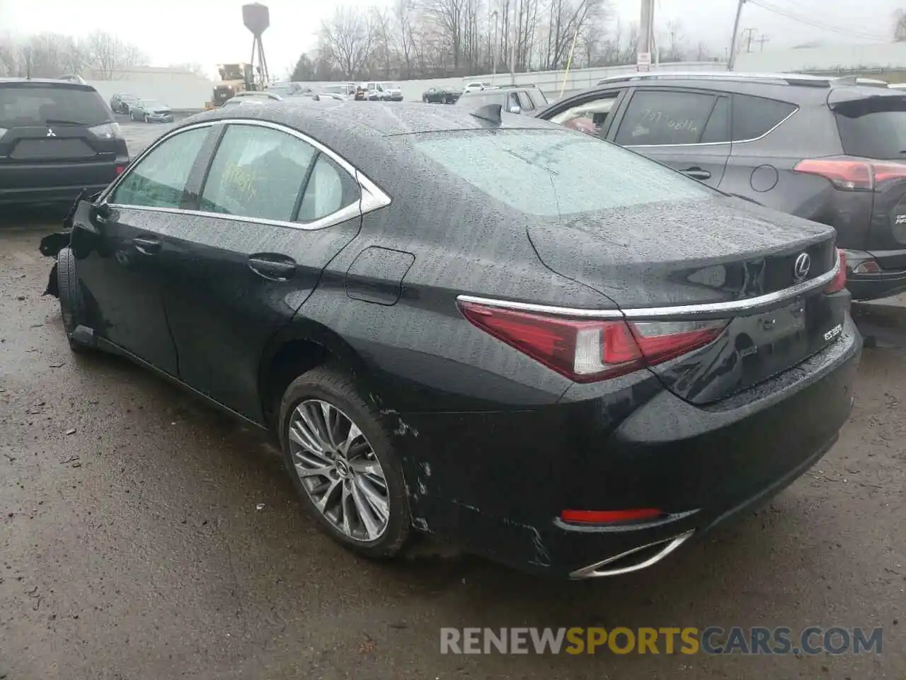 3 Photograph of a damaged car 58ABZ1B10KU039651 LEXUS ES350 2019