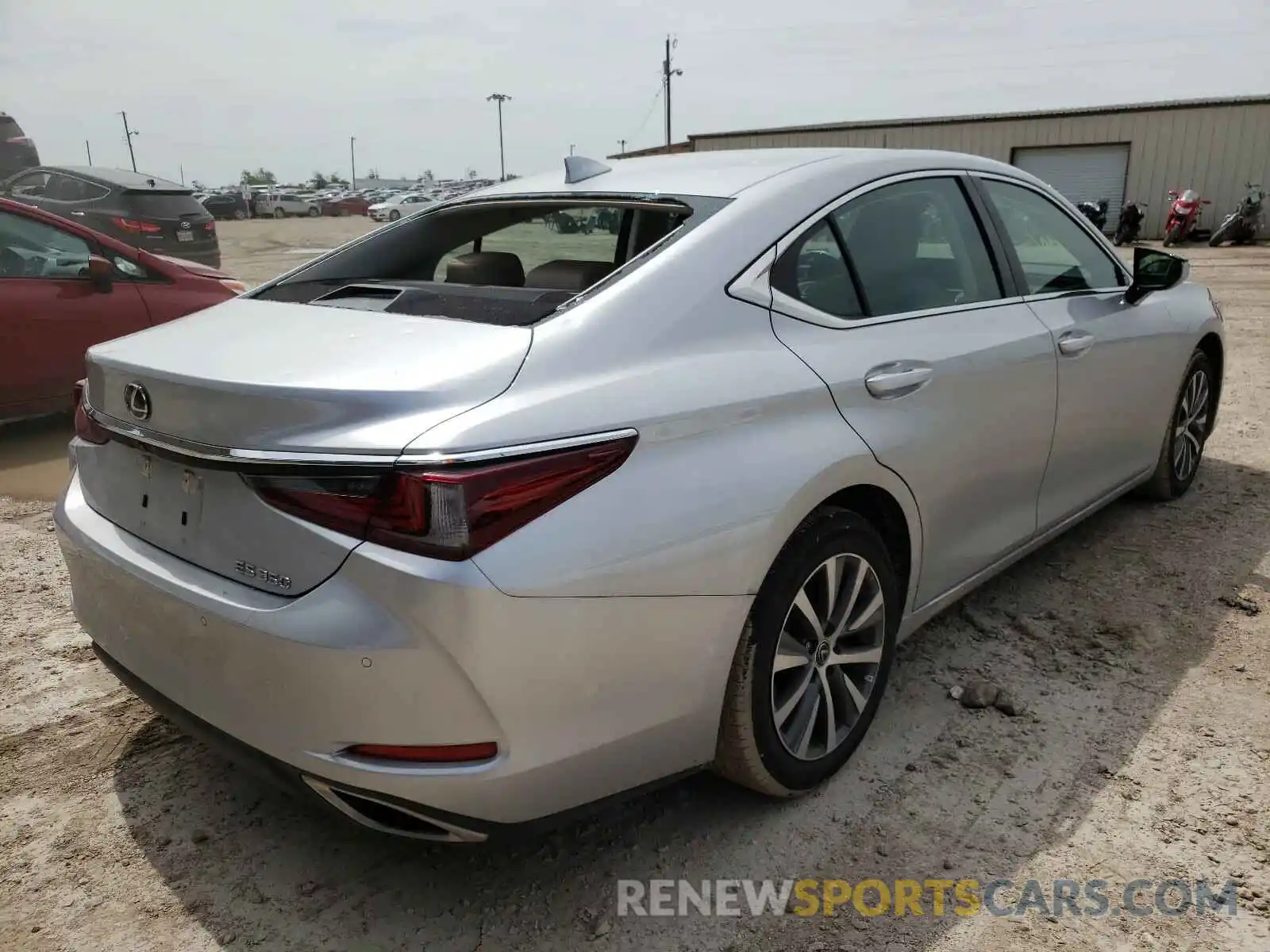 4 Photograph of a damaged car 58ABZ1B10KU042002 LEXUS ES350 2019