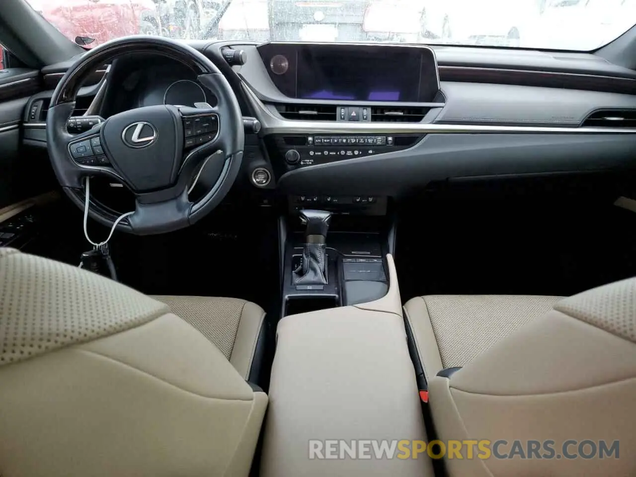 8 Photograph of a damaged car 58ABZ1B10KU047197 LEXUS ES350 2019
