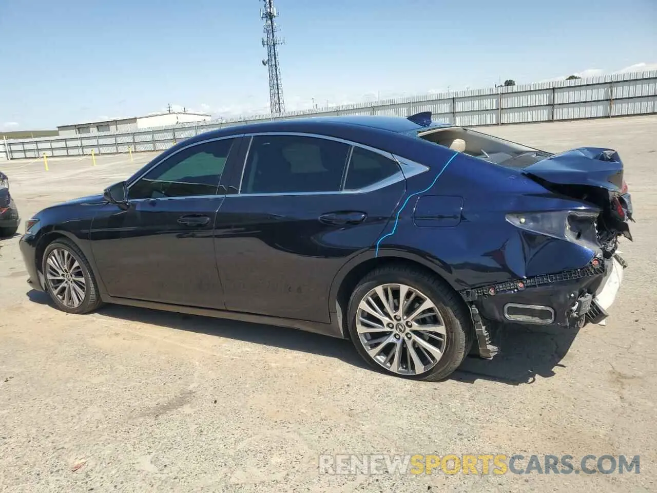 2 Photograph of a damaged car 58ABZ1B10KU049144 LEXUS ES350 2019