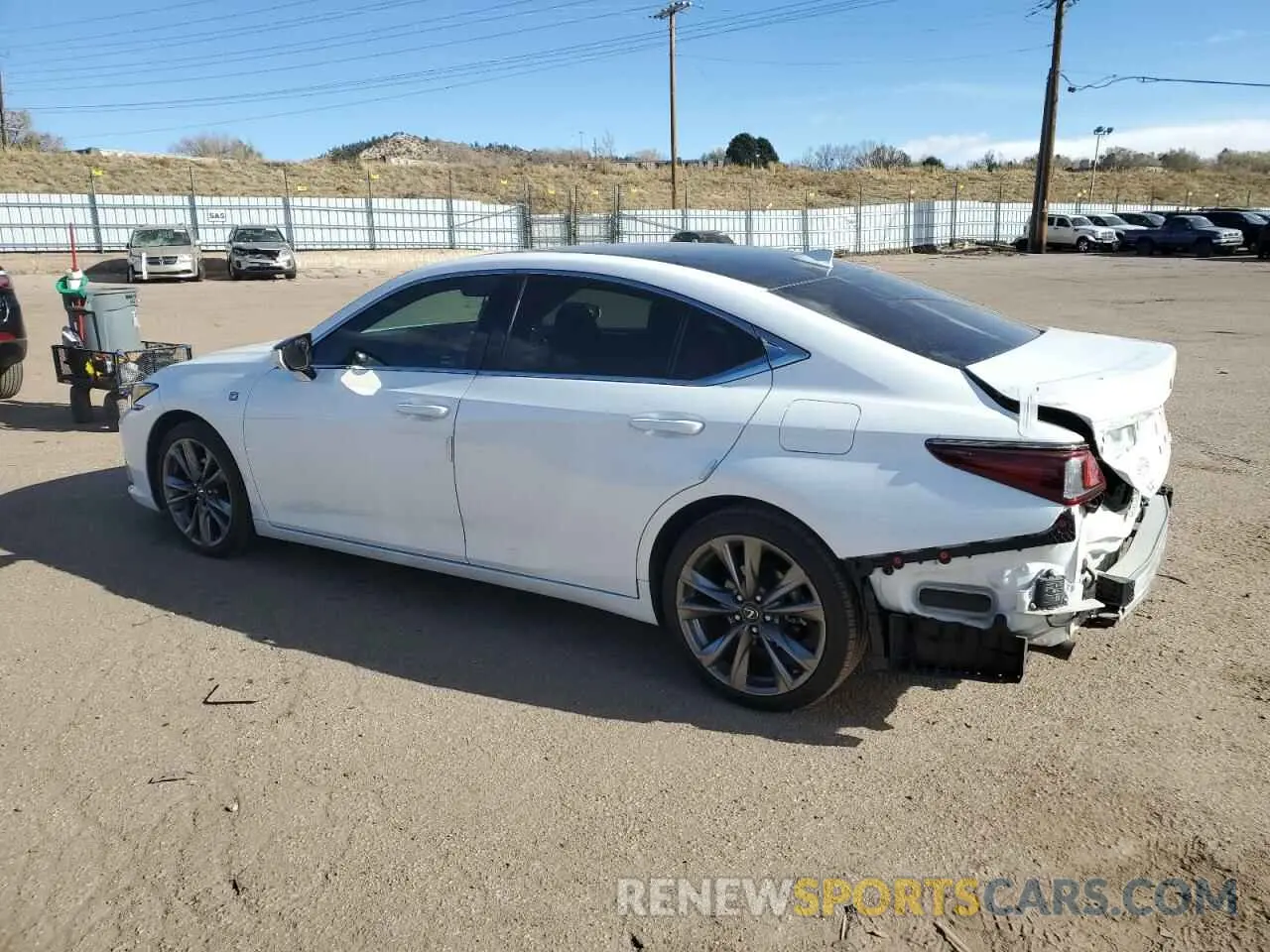 2 Photograph of a damaged car 58ABZ1B11KU005976 LEXUS ES350 2019