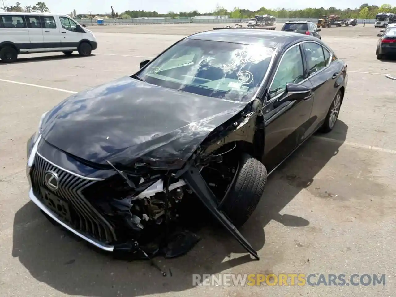 9 Photograph of a damaged car 58ABZ1B11KU026620 LEXUS ES350 2019