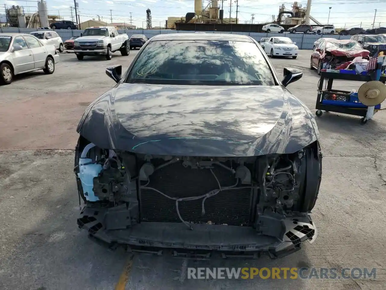 9 Photograph of a damaged car 58ABZ1B11KU029243 LEXUS ES350 2019