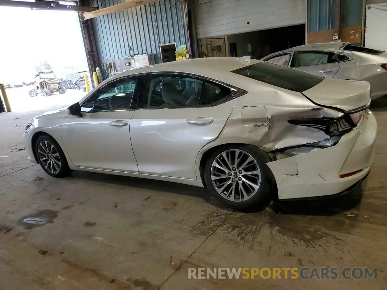2 Photograph of a damaged car 58ABZ1B11KU039027 LEXUS ES350 2019