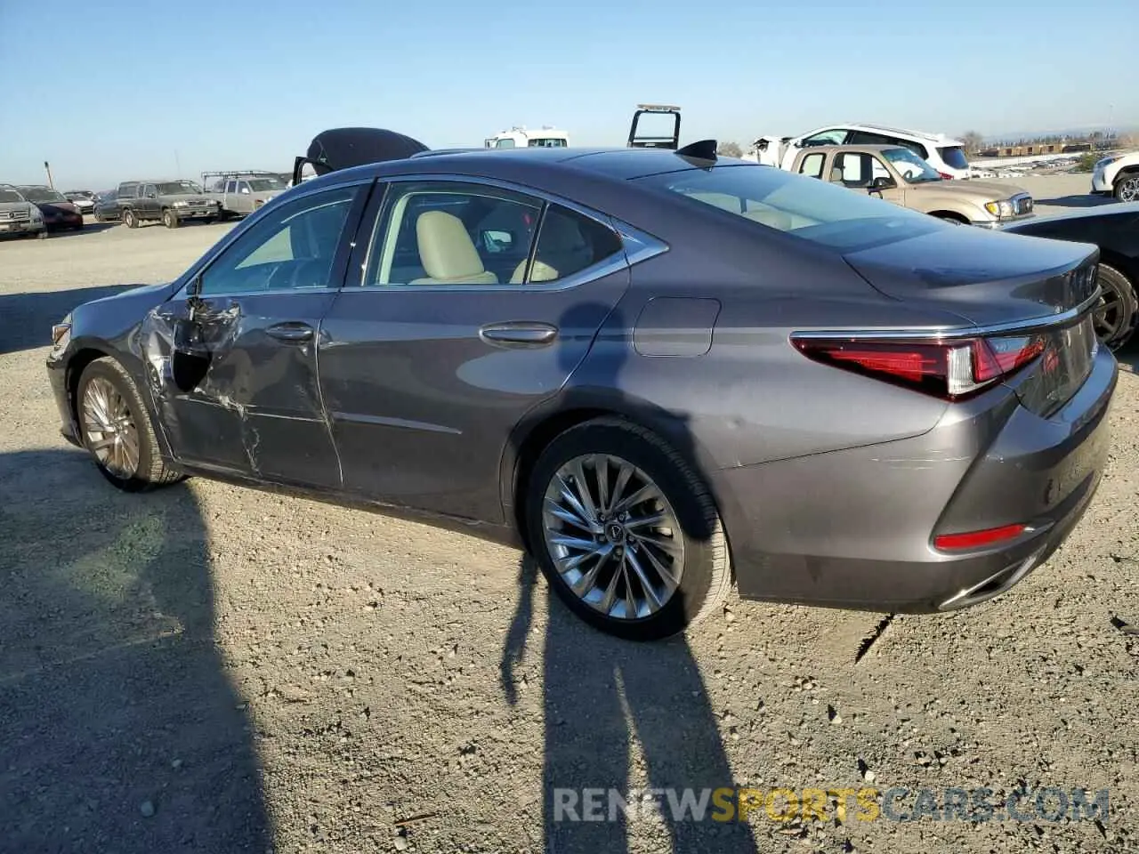 2 Photograph of a damaged car 58ABZ1B11KU042185 LEXUS ES350 2019