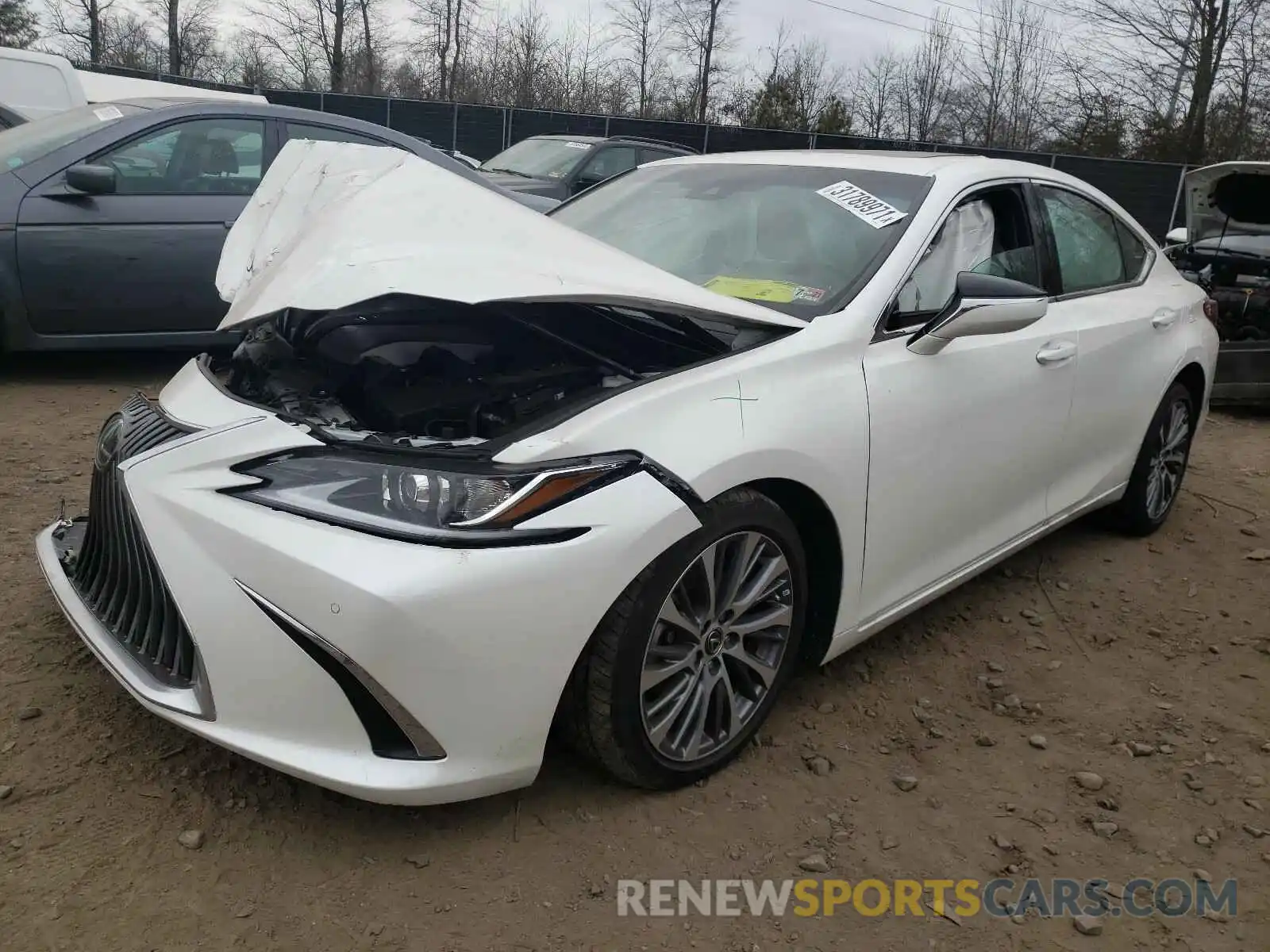 2 Photograph of a damaged car 58ABZ1B11KU044065 LEXUS ES350 2019