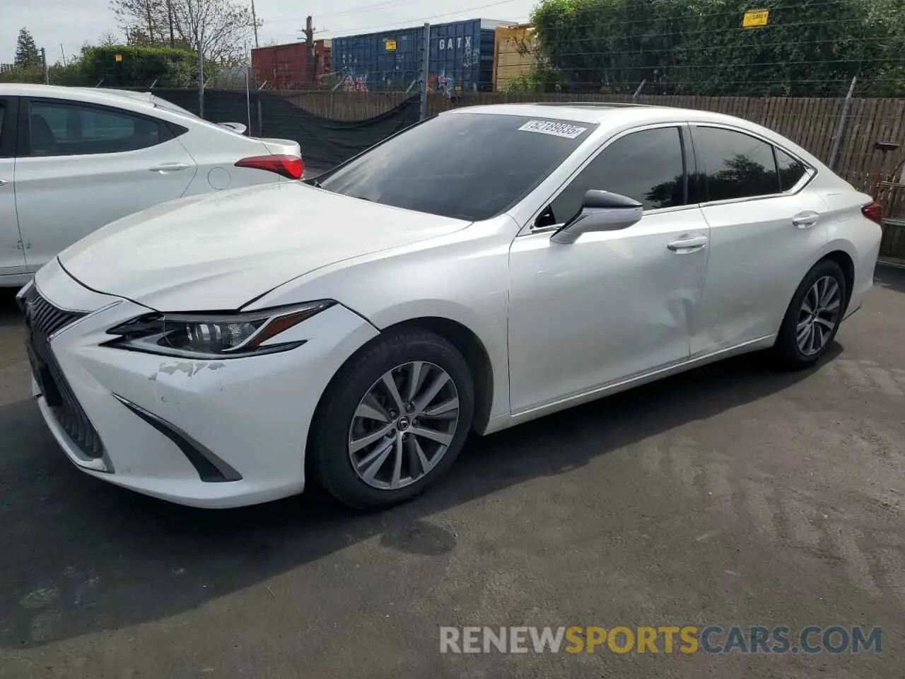 1 Photograph of a damaged car 58ABZ1B11KU047127 LEXUS ES350 2019
