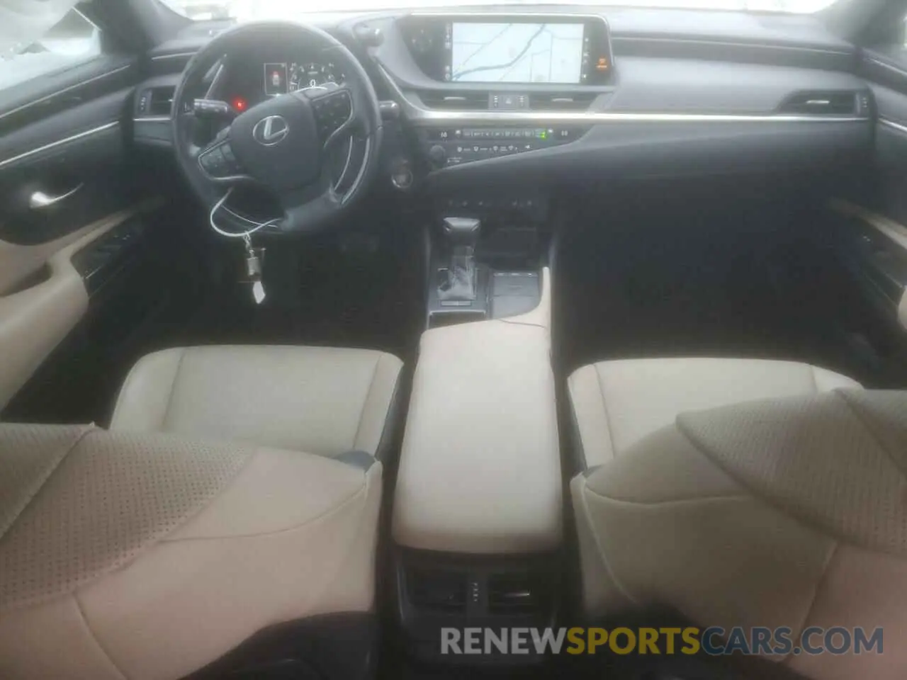 8 Photograph of a damaged car 58ABZ1B11KU049685 LEXUS ES350 2019