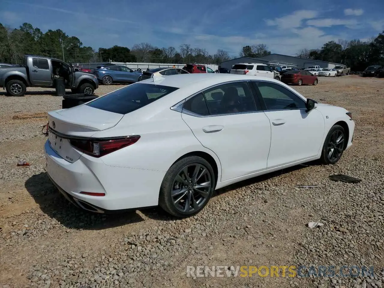 3 Photograph of a damaged car 58ABZ1B11KU051260 LEXUS ES350 2019