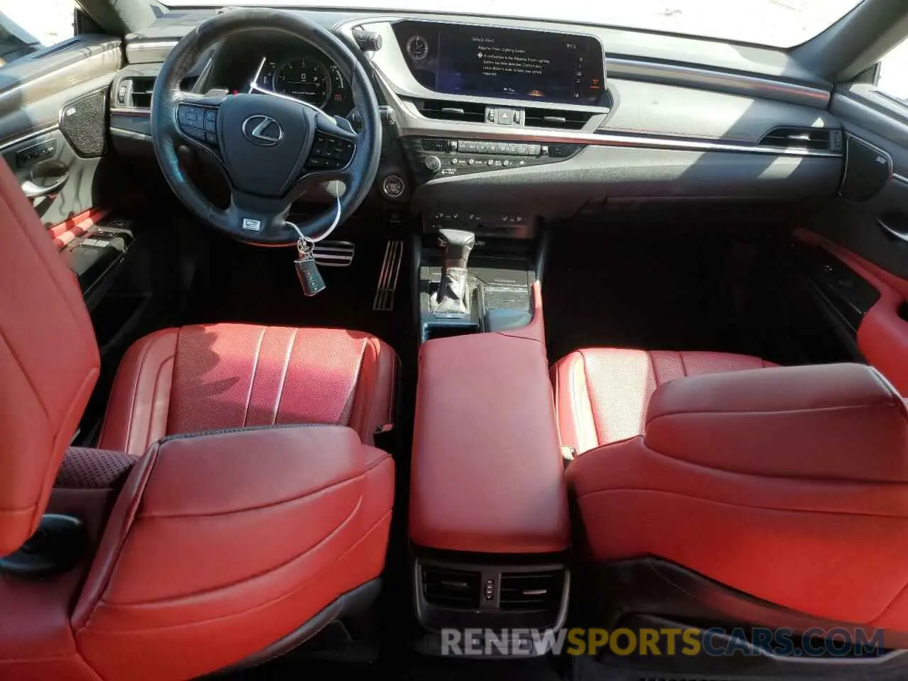 8 Photograph of a damaged car 58ABZ1B11KU051260 LEXUS ES350 2019