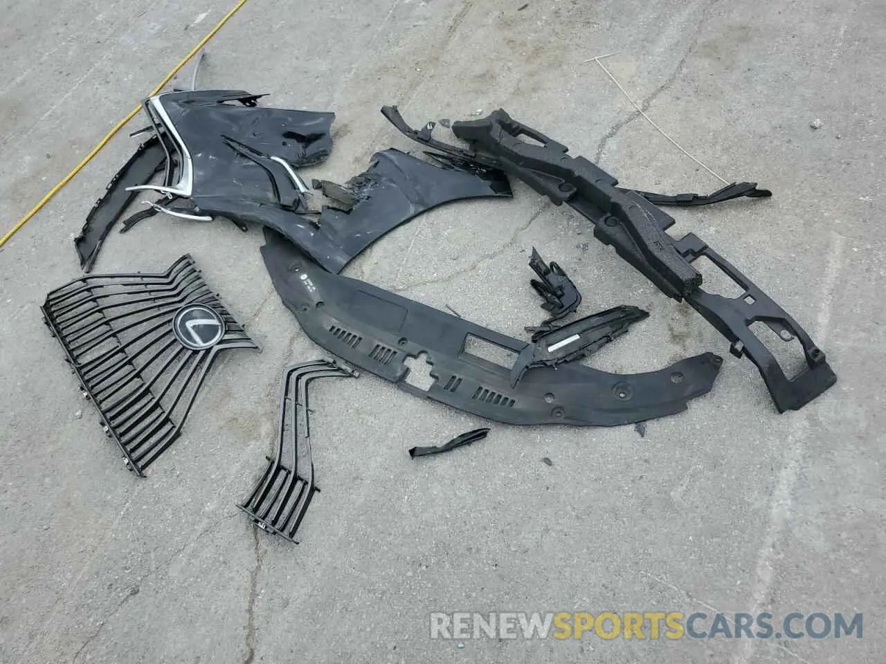 14 Photograph of a damaged car 58ABZ1B12KU007851 LEXUS ES350 2019