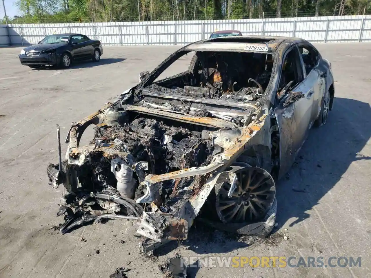 2 Photograph of a damaged car 58ABZ1B12KU014444 LEXUS ES350 2019