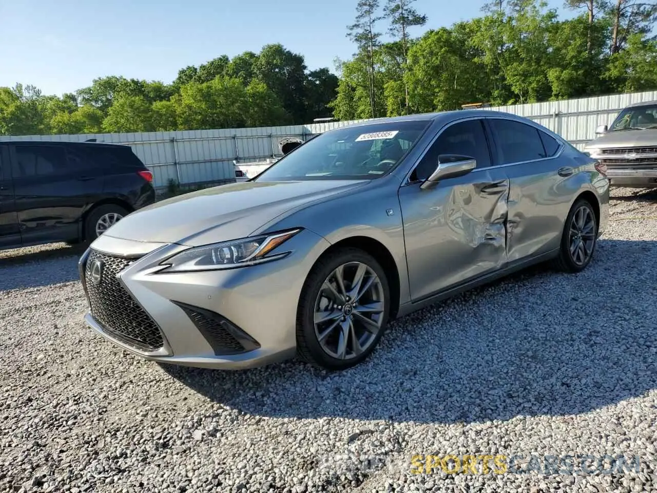 1 Photograph of a damaged car 58ABZ1B12KU017148 LEXUS ES350 2019