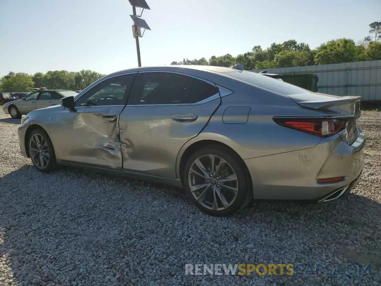 2 Photograph of a damaged car 58ABZ1B12KU017148 LEXUS ES350 2019