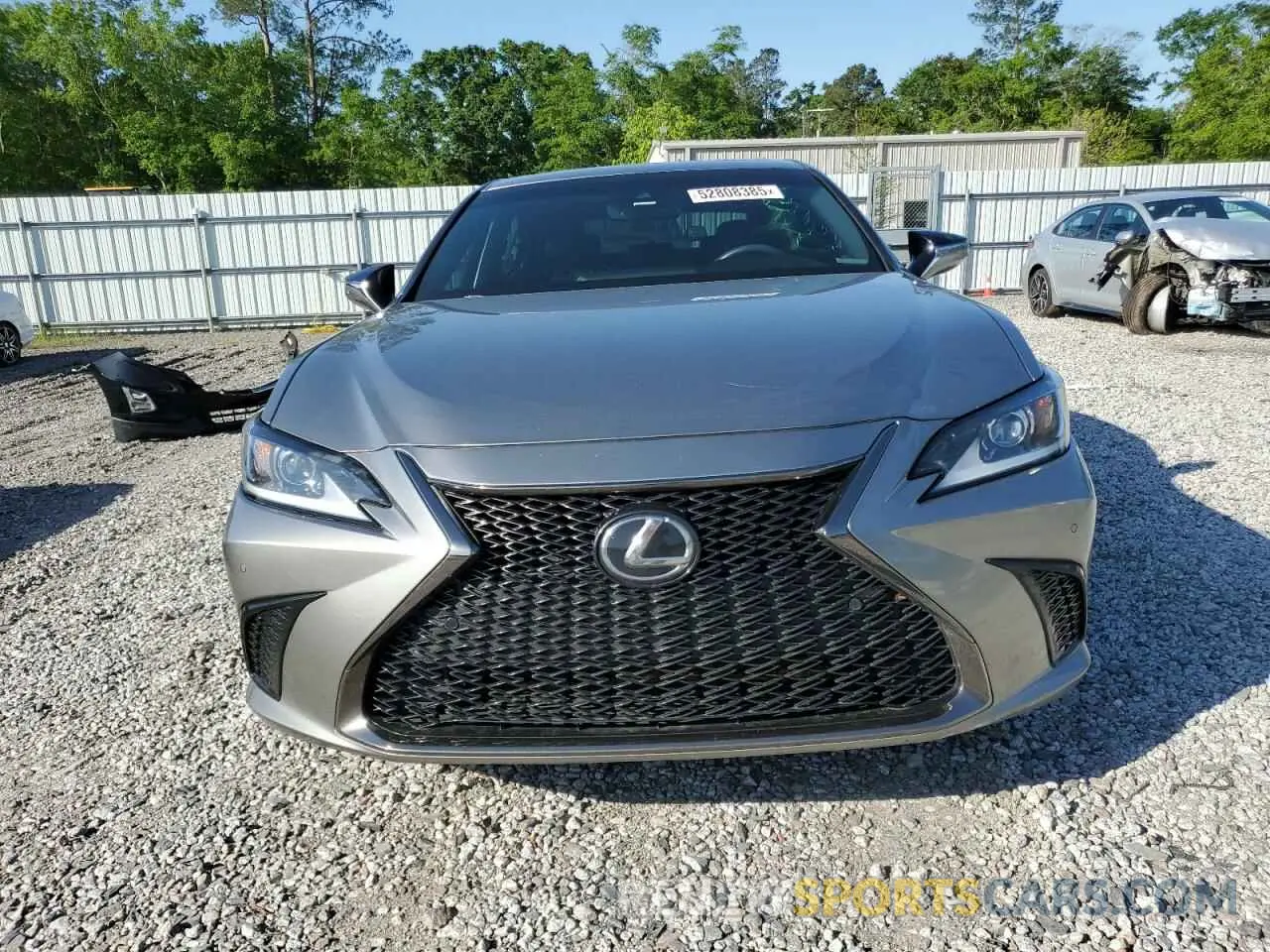 5 Photograph of a damaged car 58ABZ1B12KU017148 LEXUS ES350 2019