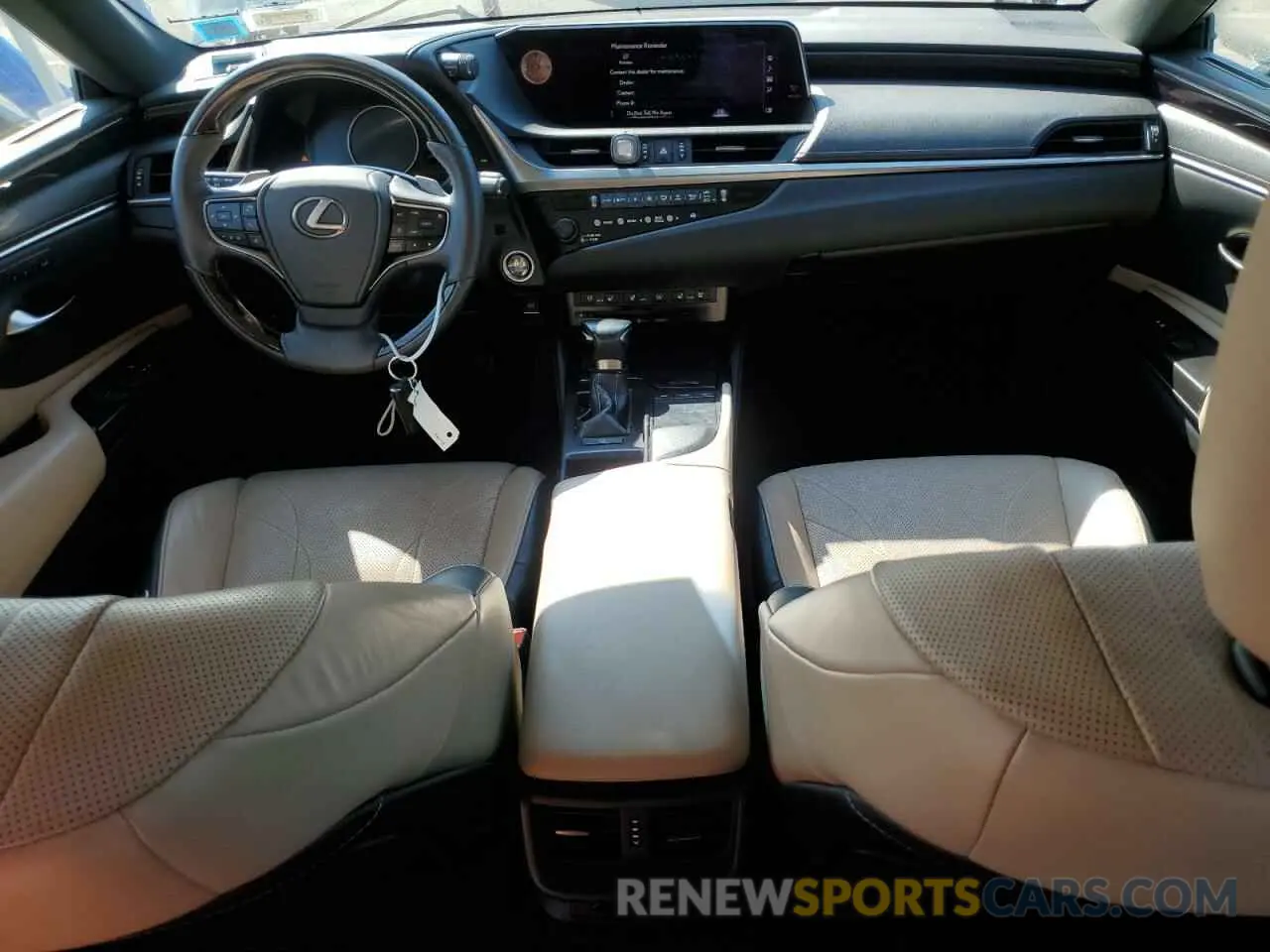 8 Photograph of a damaged car 58ABZ1B12KU017702 LEXUS ES350 2019