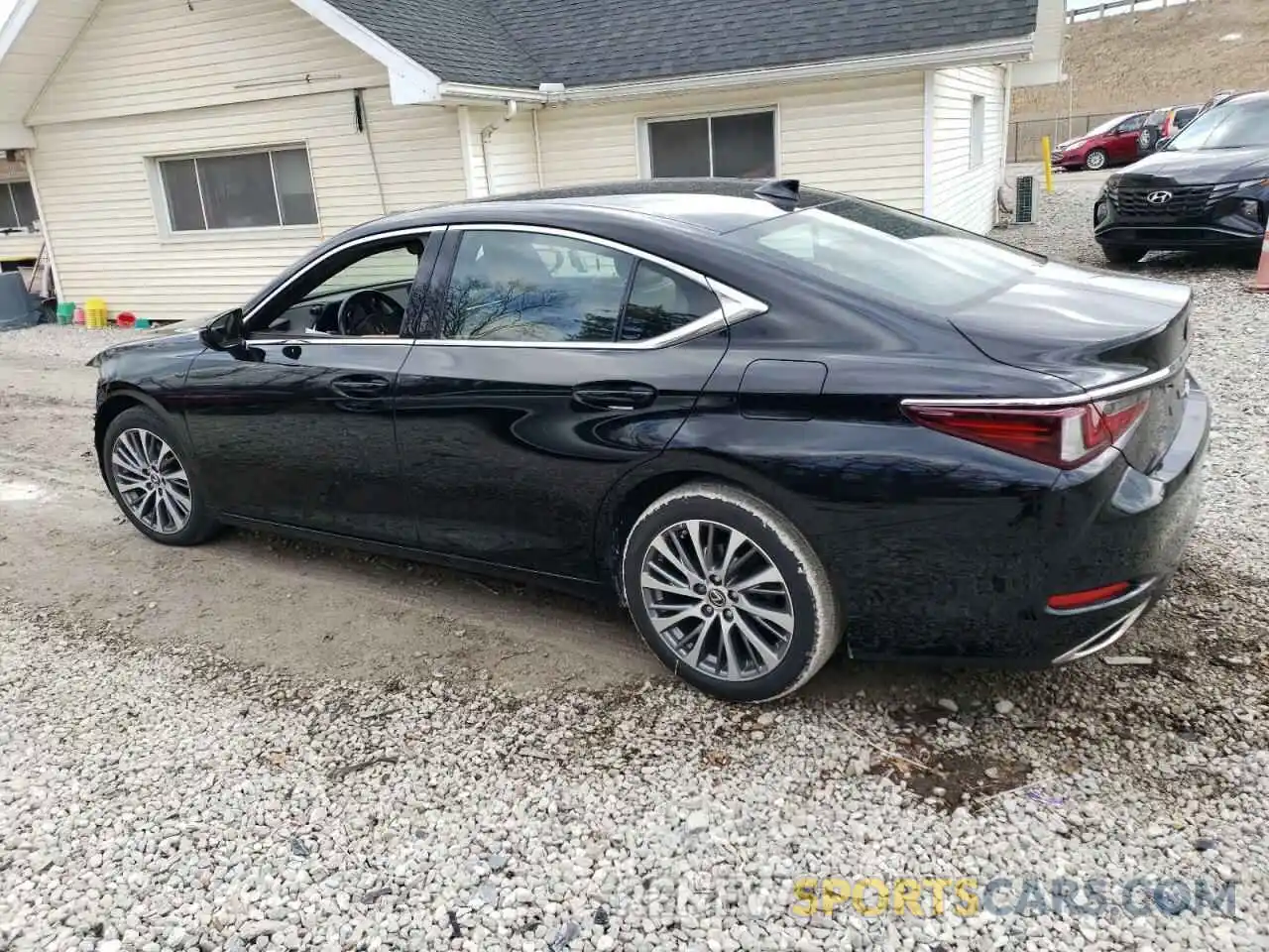 2 Photograph of a damaged car 58ABZ1B12KU029381 LEXUS ES350 2019