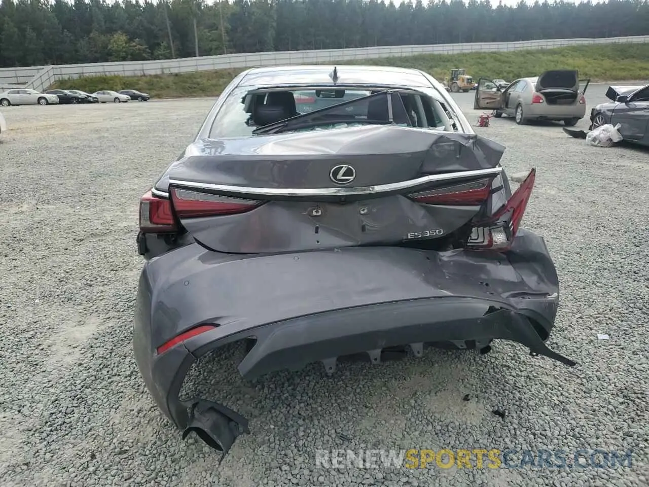 6 Photograph of a damaged car 58ABZ1B13KU004263 LEXUS ES350 2019