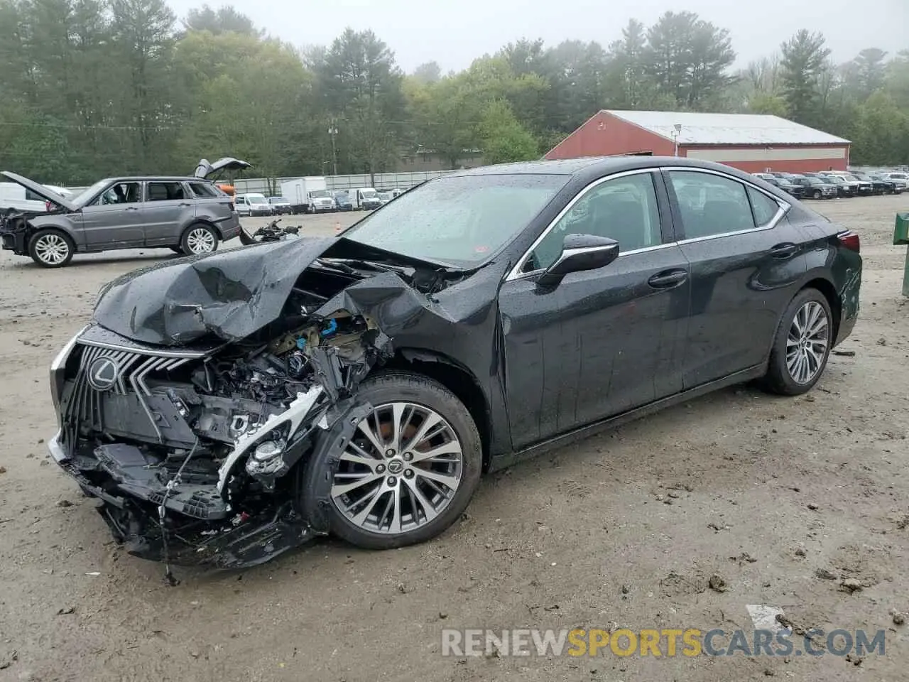 1 Photograph of a damaged car 58ABZ1B13KU004618 LEXUS ES350 2019
