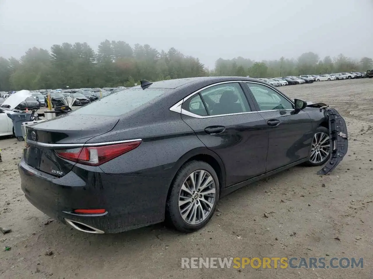 3 Photograph of a damaged car 58ABZ1B13KU004618 LEXUS ES350 2019