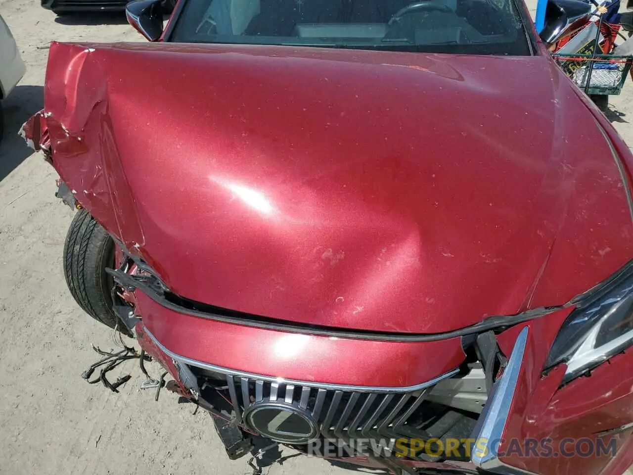 11 Photograph of a damaged car 58ABZ1B13KU010127 LEXUS ES350 2019