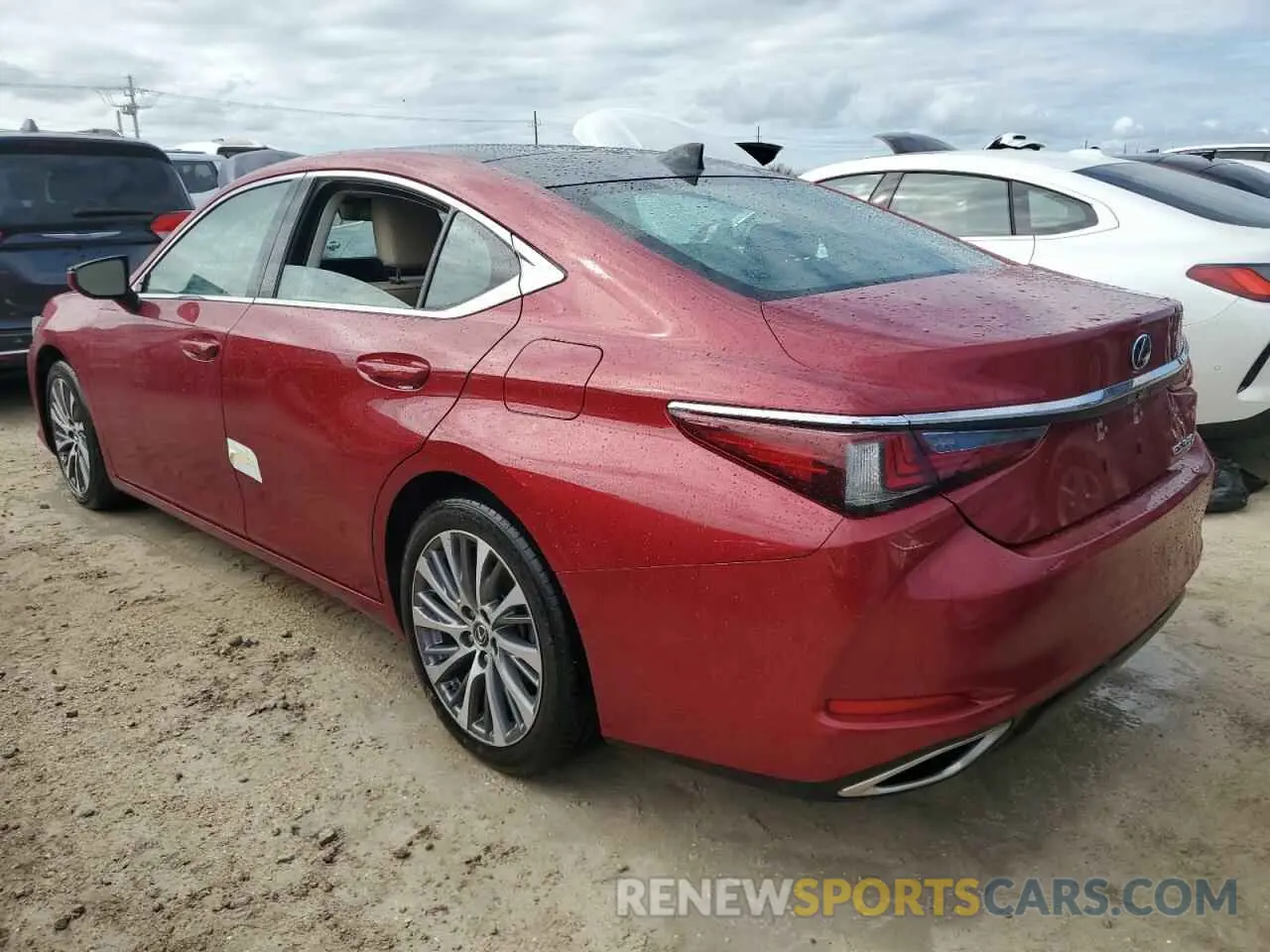 2 Photograph of a damaged car 58ABZ1B13KU017739 LEXUS ES350 2019