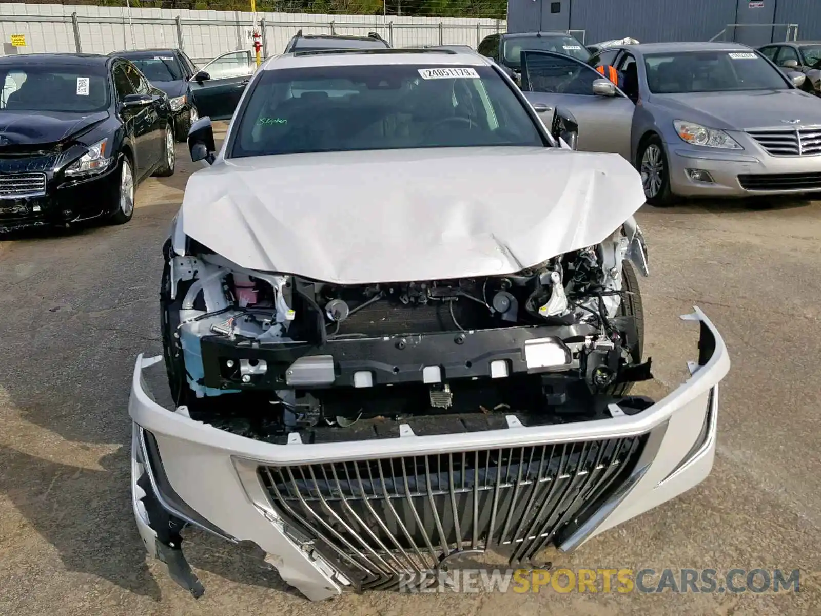 9 Photograph of a damaged car 58ABZ1B13KU018129 LEXUS ES350 2019