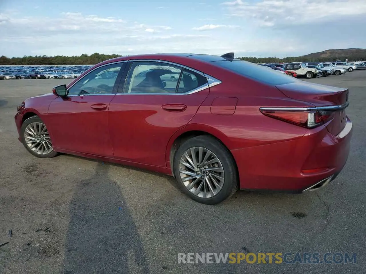 2 Photograph of a damaged car 58ABZ1B13KU020494 LEXUS ES350 2019