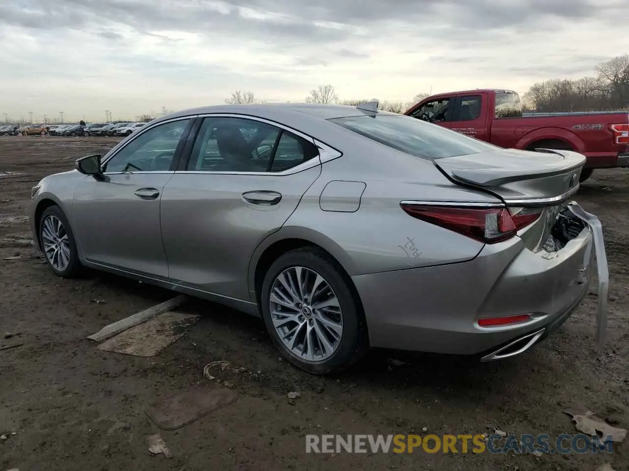 2 Photograph of a damaged car 58ABZ1B13KU021015 LEXUS ES350 2019