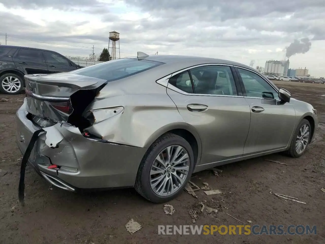 3 Photograph of a damaged car 58ABZ1B13KU021015 LEXUS ES350 2019