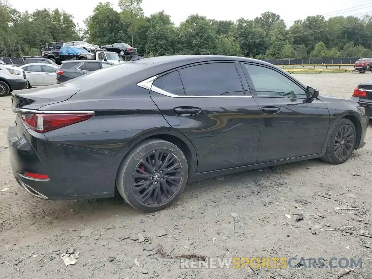 3 Photograph of a damaged car 58ABZ1B13KU024903 LEXUS ES350 2019