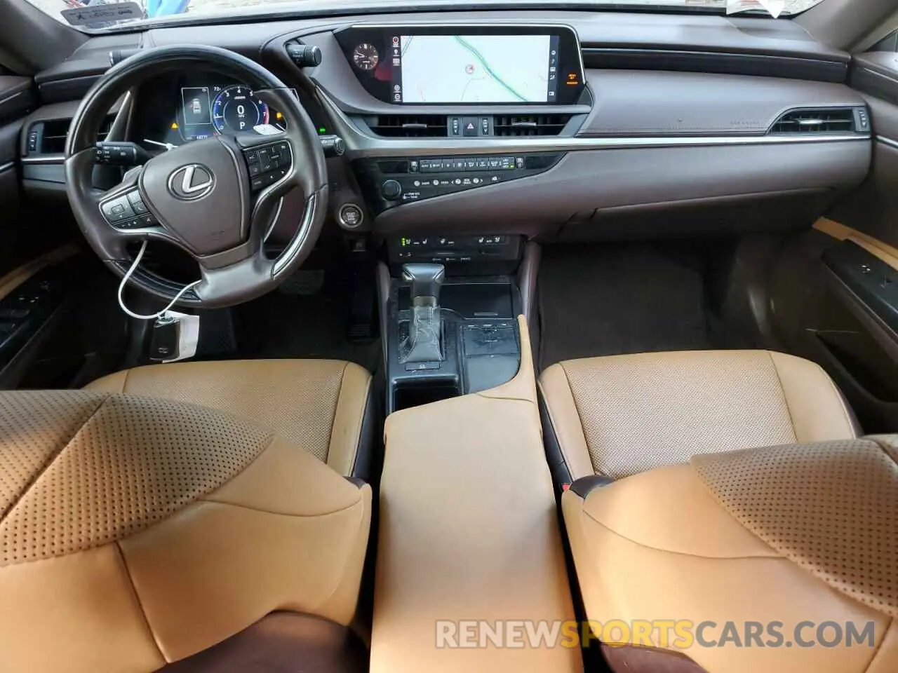 8 Photograph of a damaged car 58ABZ1B13KU024903 LEXUS ES350 2019