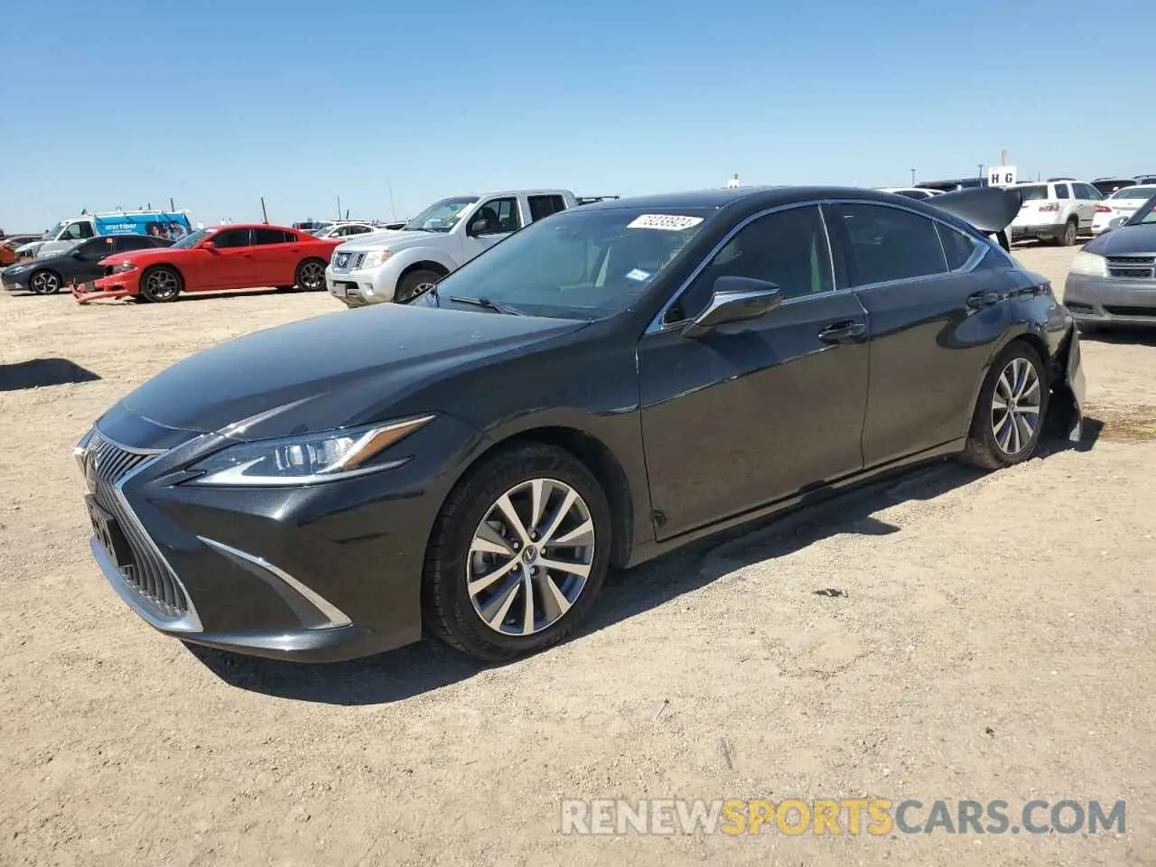 1 Photograph of a damaged car 58ABZ1B13KU034797 LEXUS ES350 2019