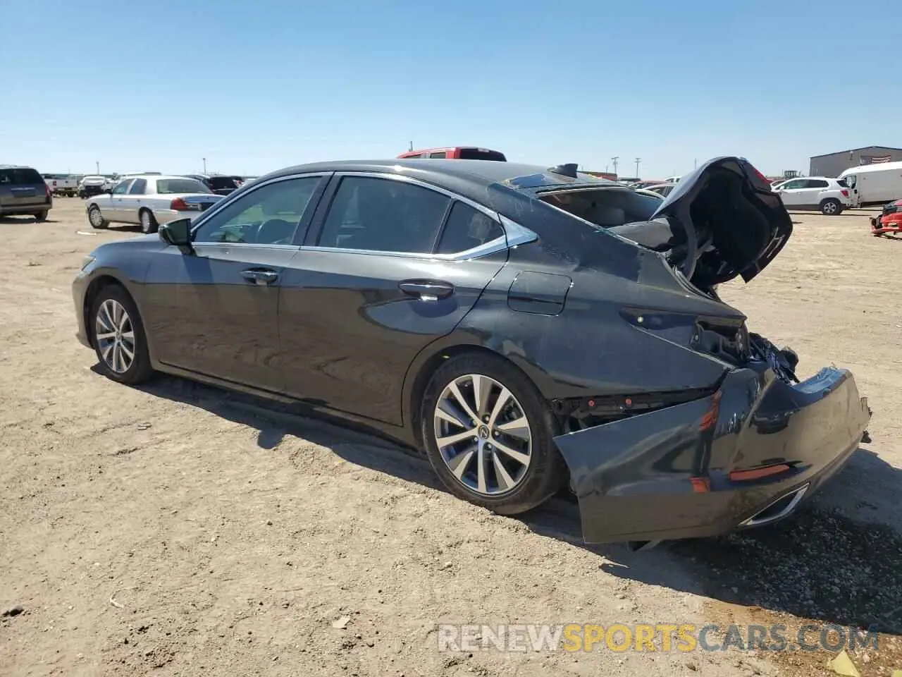 2 Photograph of a damaged car 58ABZ1B13KU034797 LEXUS ES350 2019
