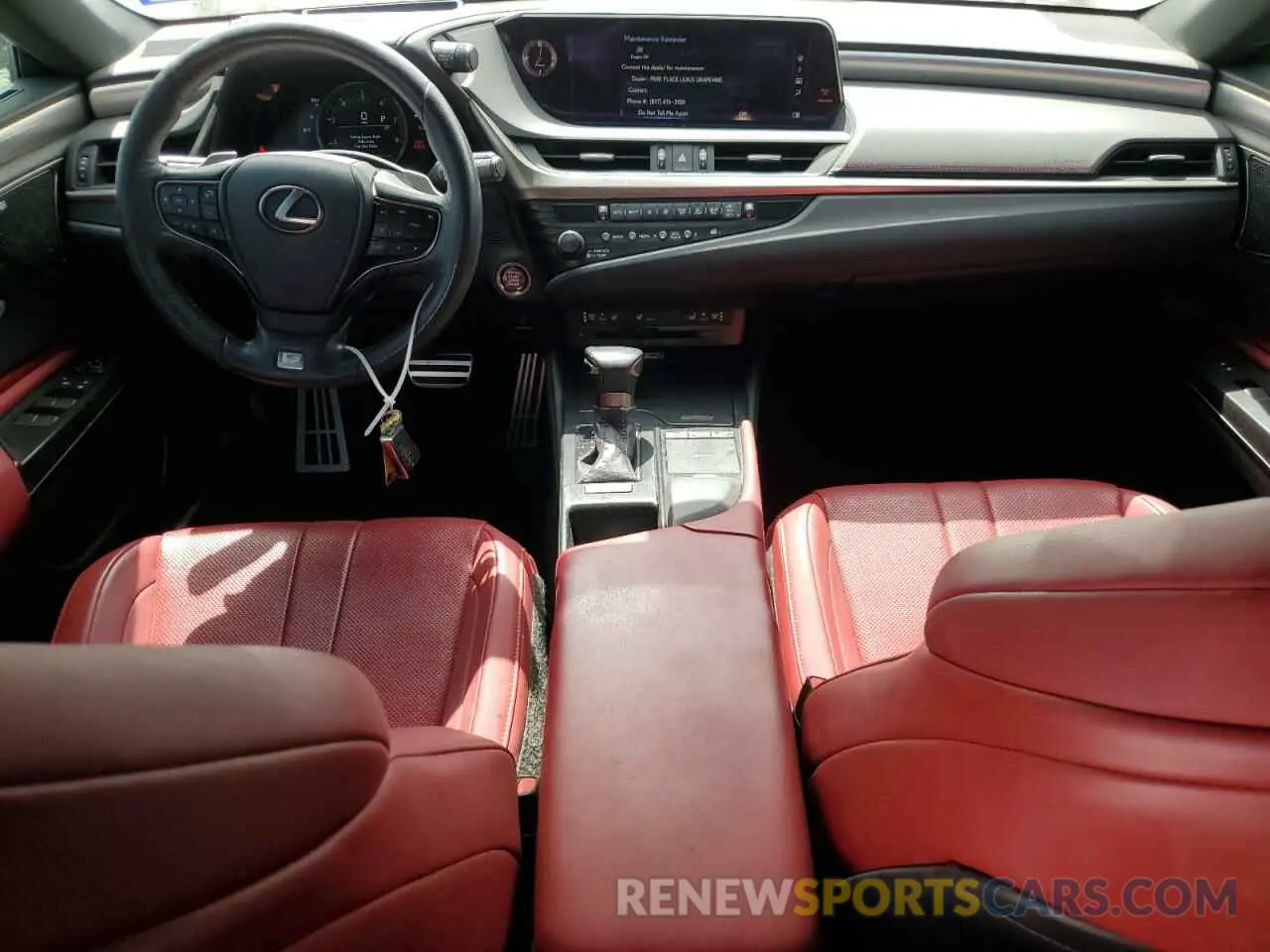 8 Photograph of a damaged car 58ABZ1B13KU041040 LEXUS ES350 2019