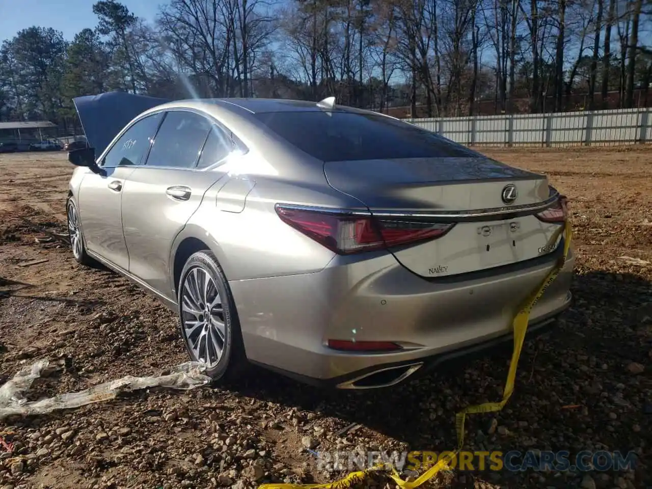 3 Photograph of a damaged car 58ABZ1B13KU046741 LEXUS ES350 2019