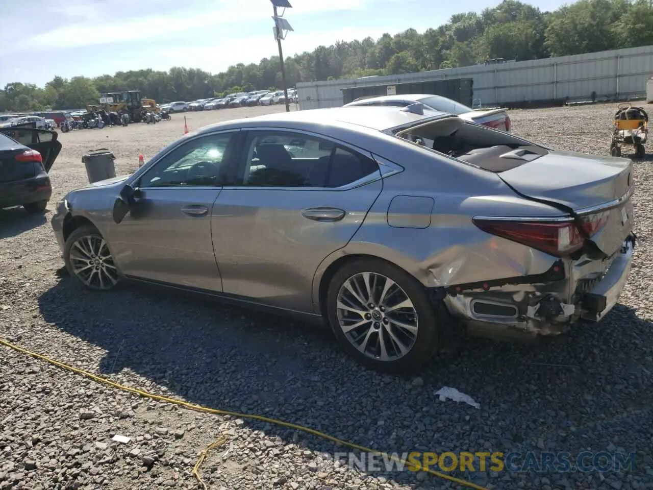 2 Photograph of a damaged car 58ABZ1B14KU002554 LEXUS ES350 2019