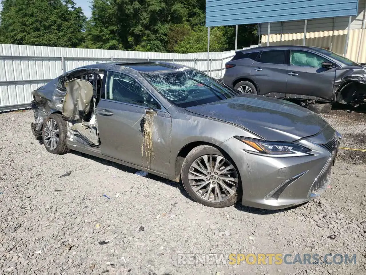 4 Photograph of a damaged car 58ABZ1B14KU002554 LEXUS ES350 2019