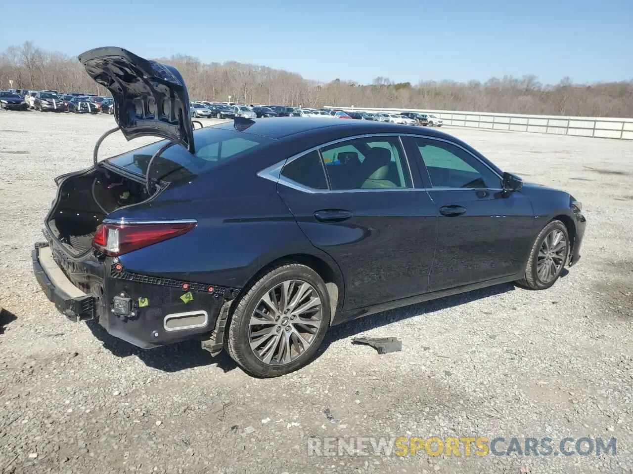 3 Photograph of a damaged car 58ABZ1B14KU006555 LEXUS ES350 2019