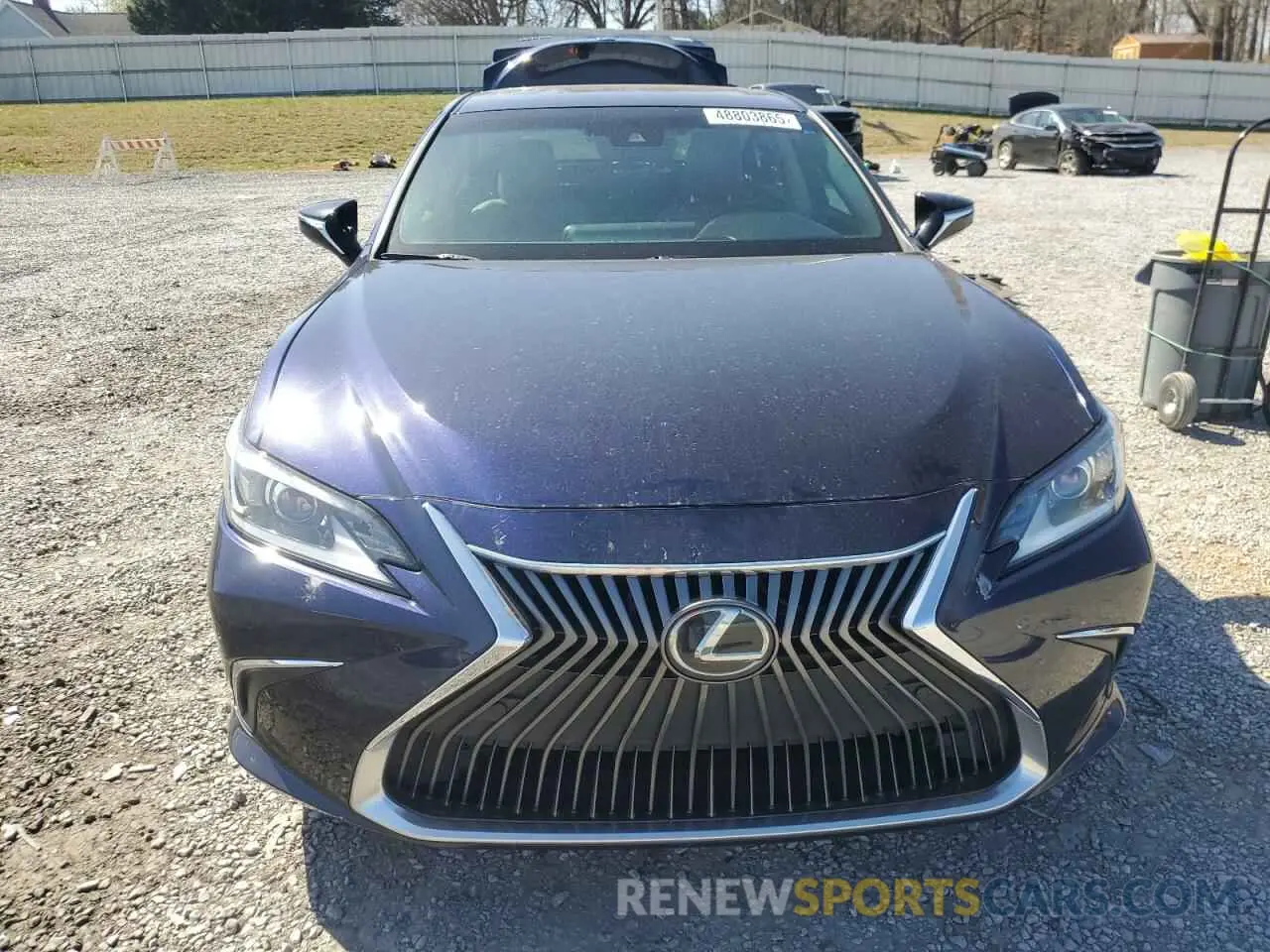 5 Photograph of a damaged car 58ABZ1B14KU006555 LEXUS ES350 2019