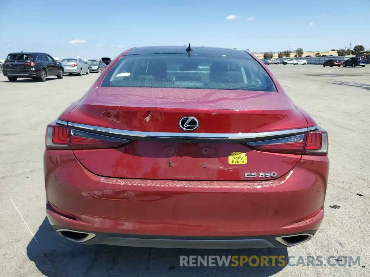 6 Photograph of a damaged car 58ABZ1B14KU023159 LEXUS ES350 2019