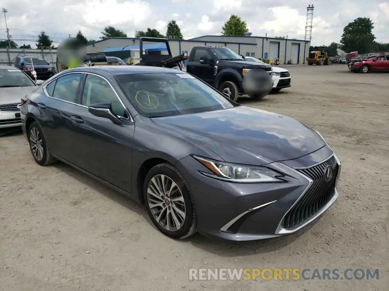 1 Photograph of a damaged car 58ABZ1B14KU047218 LEXUS ES350 2019