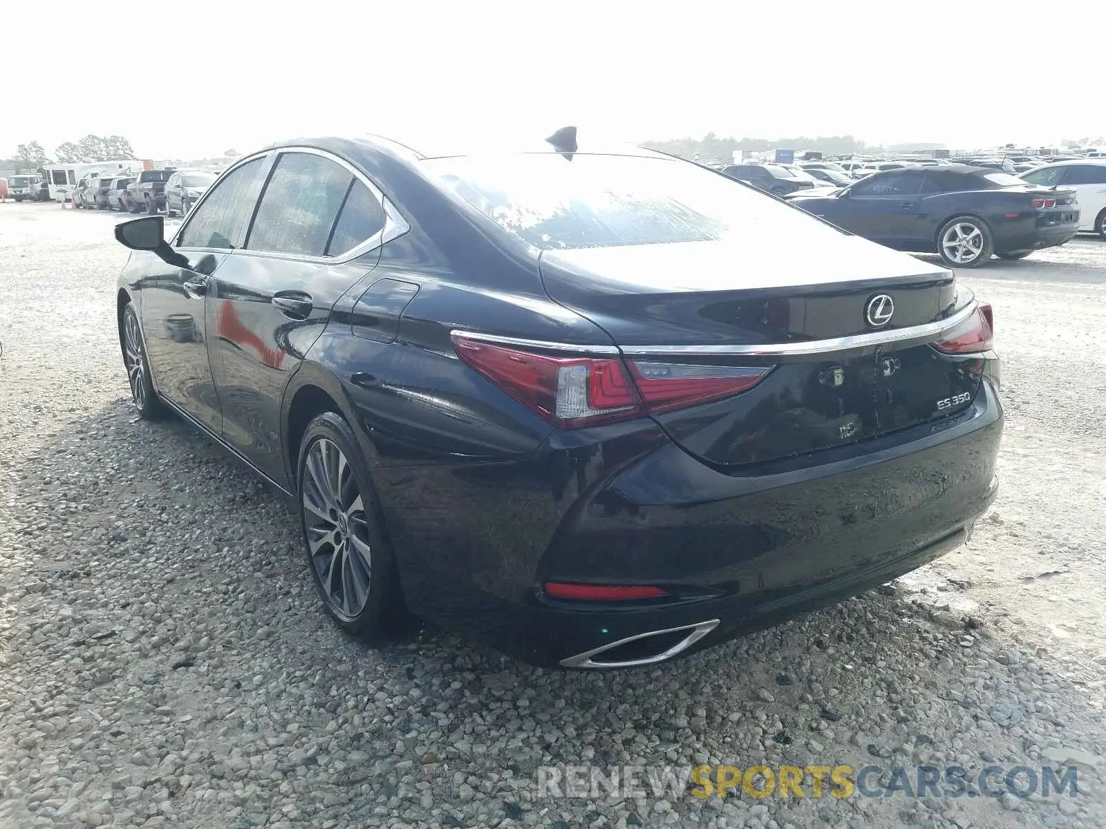 3 Photograph of a damaged car 58ABZ1B15KU002224 LEXUS ES350 2019