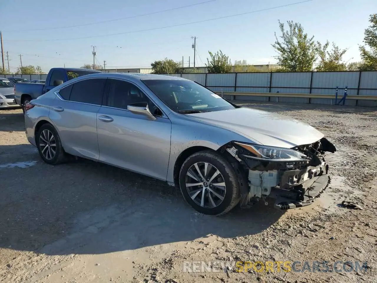 4 Photograph of a damaged car 58ABZ1B15KU008329 LEXUS ES350 2019