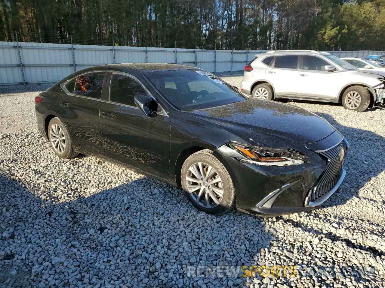 4 Photograph of a damaged car 58ABZ1B15KU021548 LEXUS ES350 2019