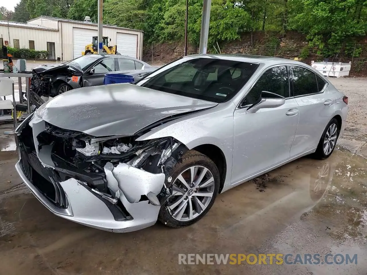 1 Photograph of a damaged car 58ABZ1B15KU032632 LEXUS ES350 2019